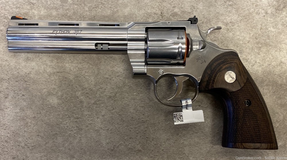 Colt Python .357 Magnum 6" Barrel # PYTHON-SP6WTS-img-2