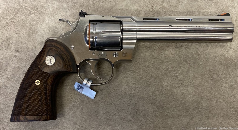 Colt Python .357 Magnum 6" Barrel # PYTHON-SP6WTS-img-1