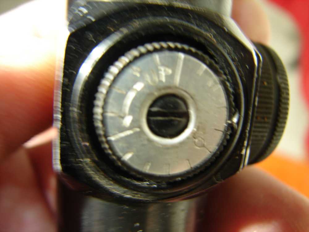WEAVER K4 MADE IN EL PASO TEX RARE TAPERED POST WITH CROSSHAIR RECTICLE -img-23