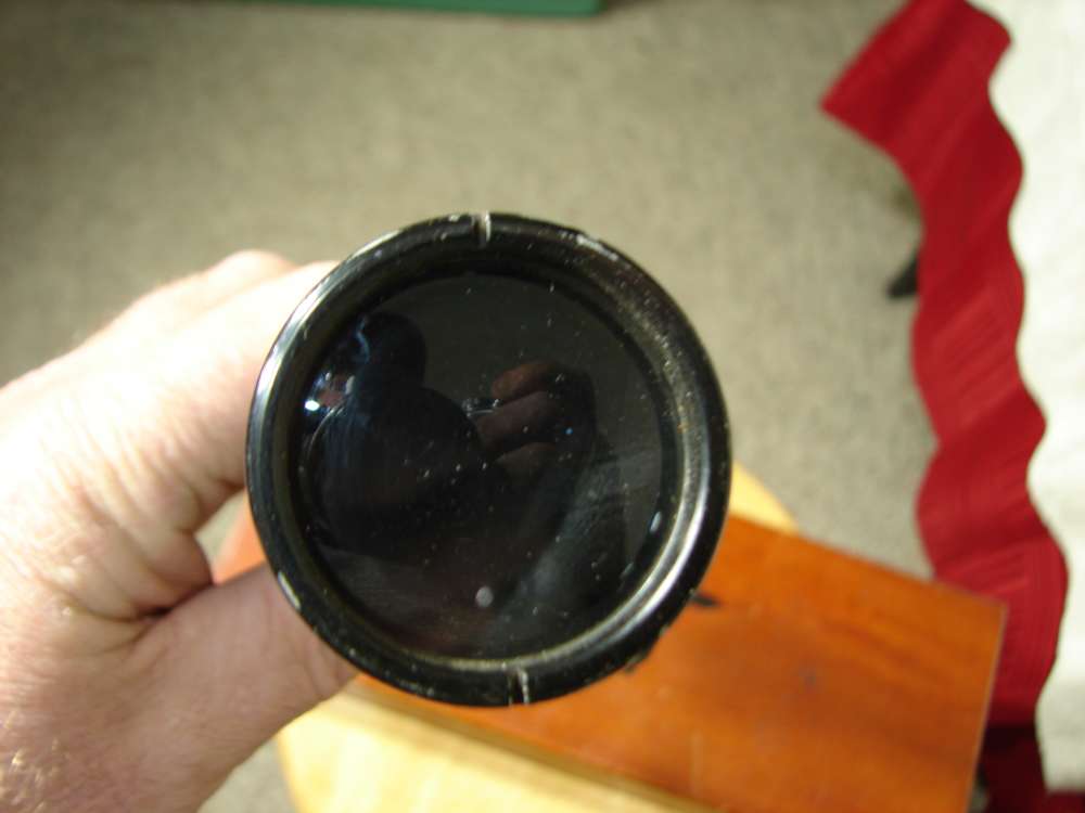 WEAVER K4 MADE IN EL PASO TEX RARE TAPERED POST WITH CROSSHAIR RECTICLE -img-21