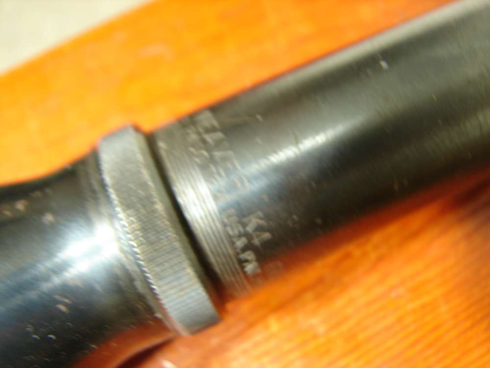 WEAVER K4 MADE IN EL PASO TEX RARE TAPERED POST WITH CROSSHAIR RECTICLE -img-11