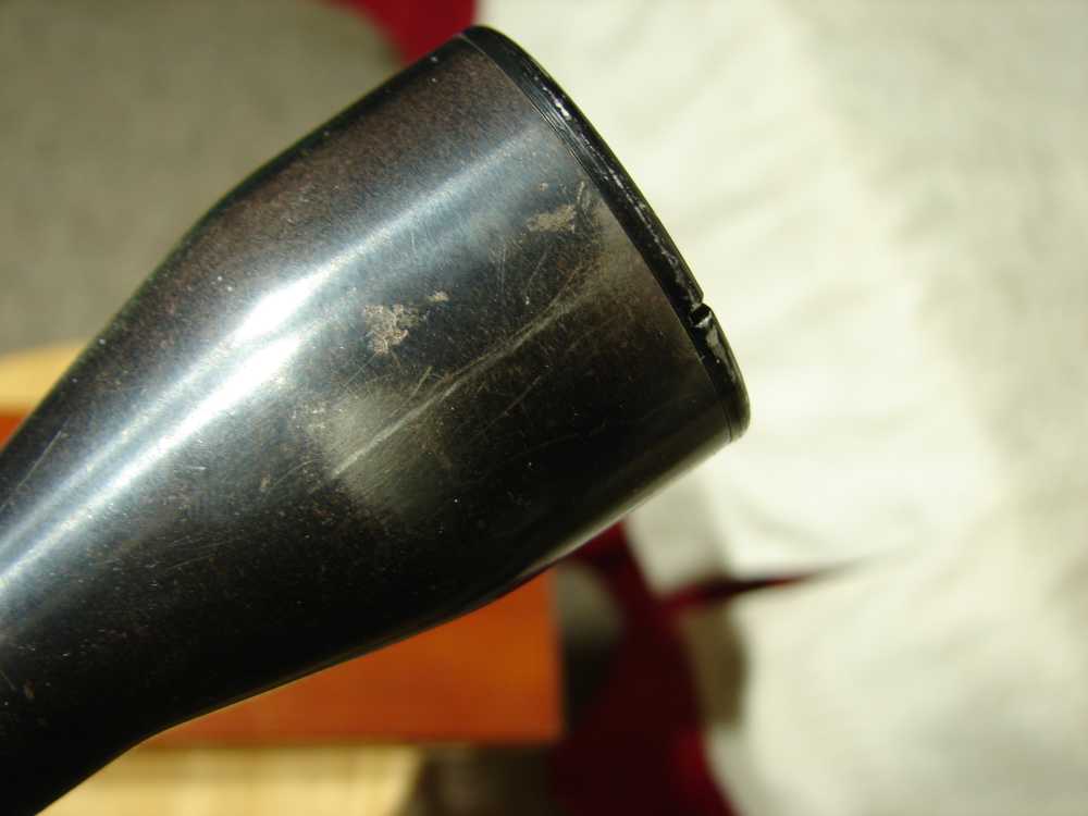 WEAVER K4 MADE IN EL PASO TEX RARE TAPERED POST WITH CROSSHAIR RECTICLE -img-20