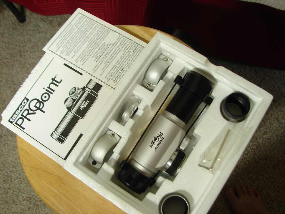 PRO POINT 3 BY TASCO RED DOT SIGHT NIB NEVER USED VINTAGE-img-14