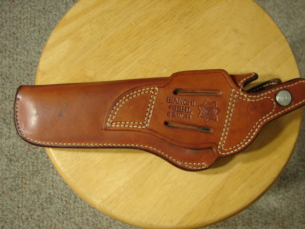 S&W N FRAME MODEL 29 HOLSTER BY BIANCHI FITS UP TO 6 1/2" BARREL RT HAND -img-3