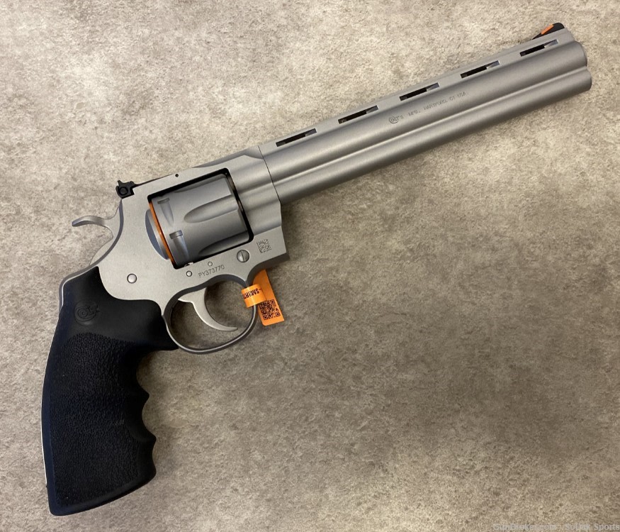 Colt Python Matte Stainless .357 Mag 8" BBL # PYTHON-SM8RTS NEW-img-0