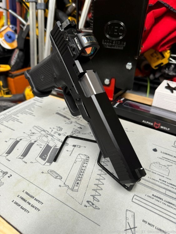 LW & Alpha G40 in 10mm & 40S&W (Conv) HE507C-GR X2 w/ Co-Wit Day-Nite Irons-img-3