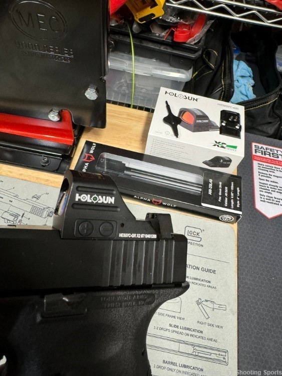 LW & Alpha G40 in 10mm & 40S&W (Conv) HE507C-GR X2 w/ Co-Wit Day-Nite Irons-img-9