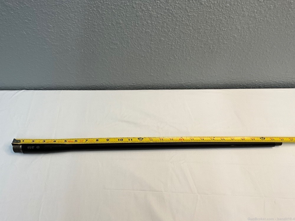 Custom Benchrest - 26” Threaded Steel Barrel - 6x47 - Black Finish-img-2