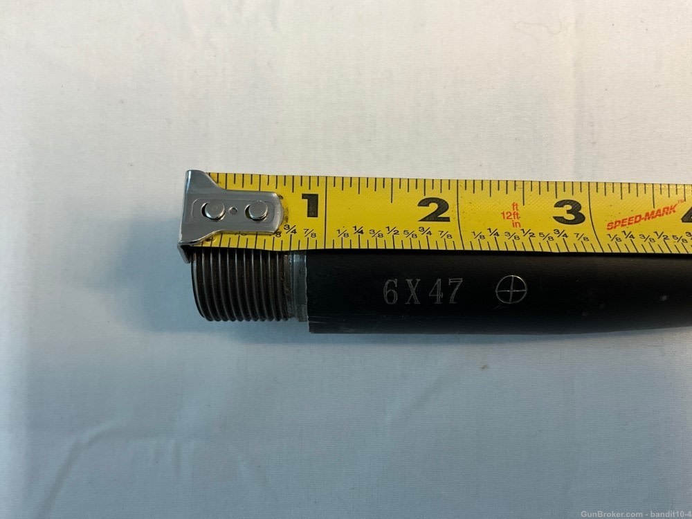 Custom Benchrest - 26” Threaded Steel Barrel - 6x47 - Black Finish-img-3