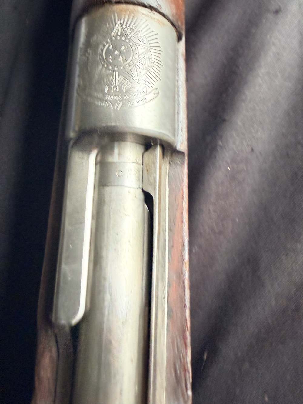 1908 DWM Oberndorf  Brazilian Mauser Bolt Rifle 7mm Mauser-img-23