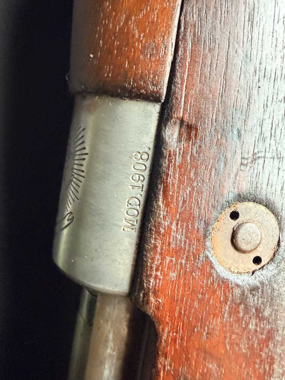 1908 DWM Oberndorf  Brazilian Mauser Bolt Rifle 7mm Mauser-img-20