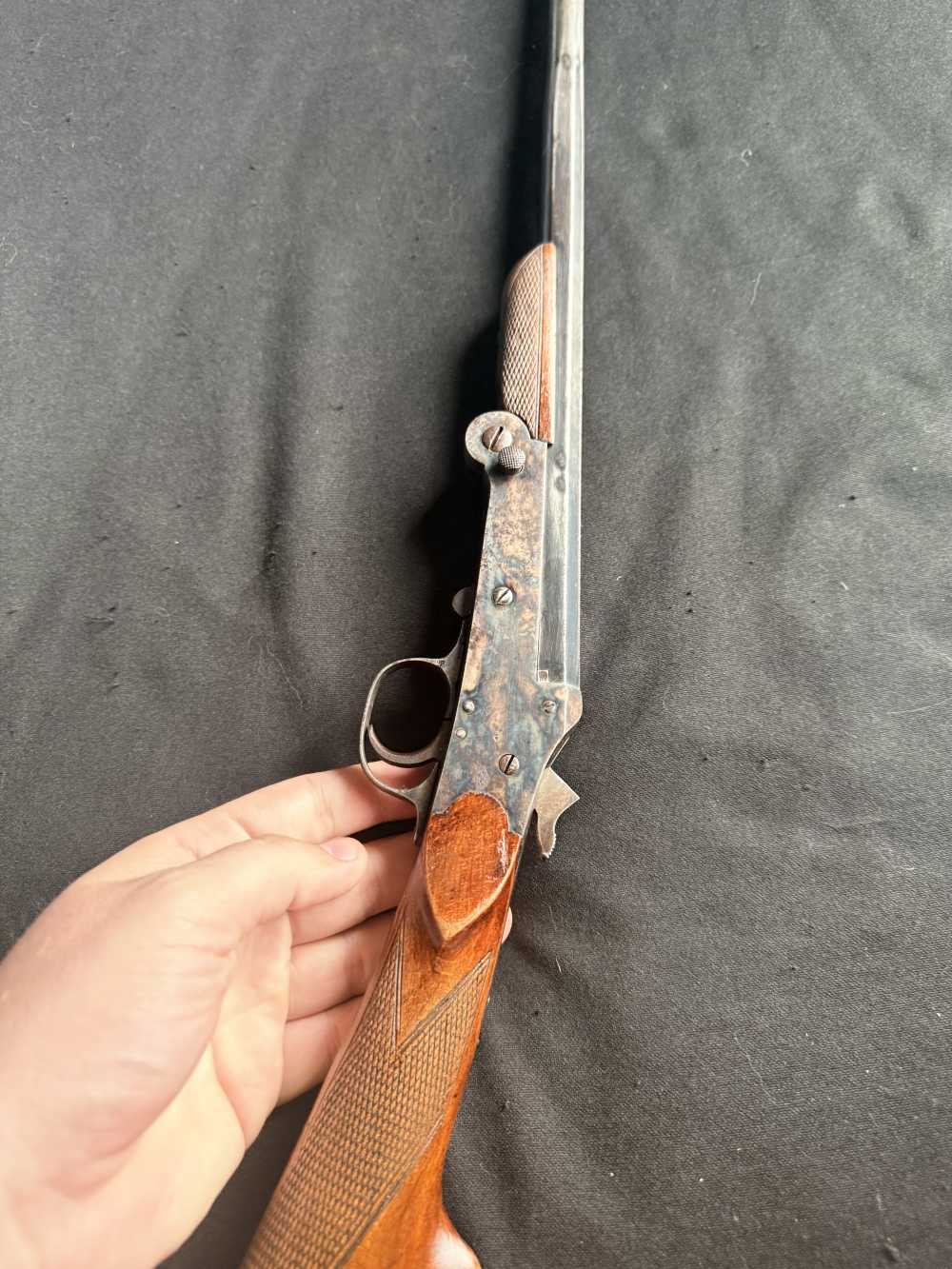Belgian Hammer Single Barrel Shotgun 410 26 1/8"-img-17