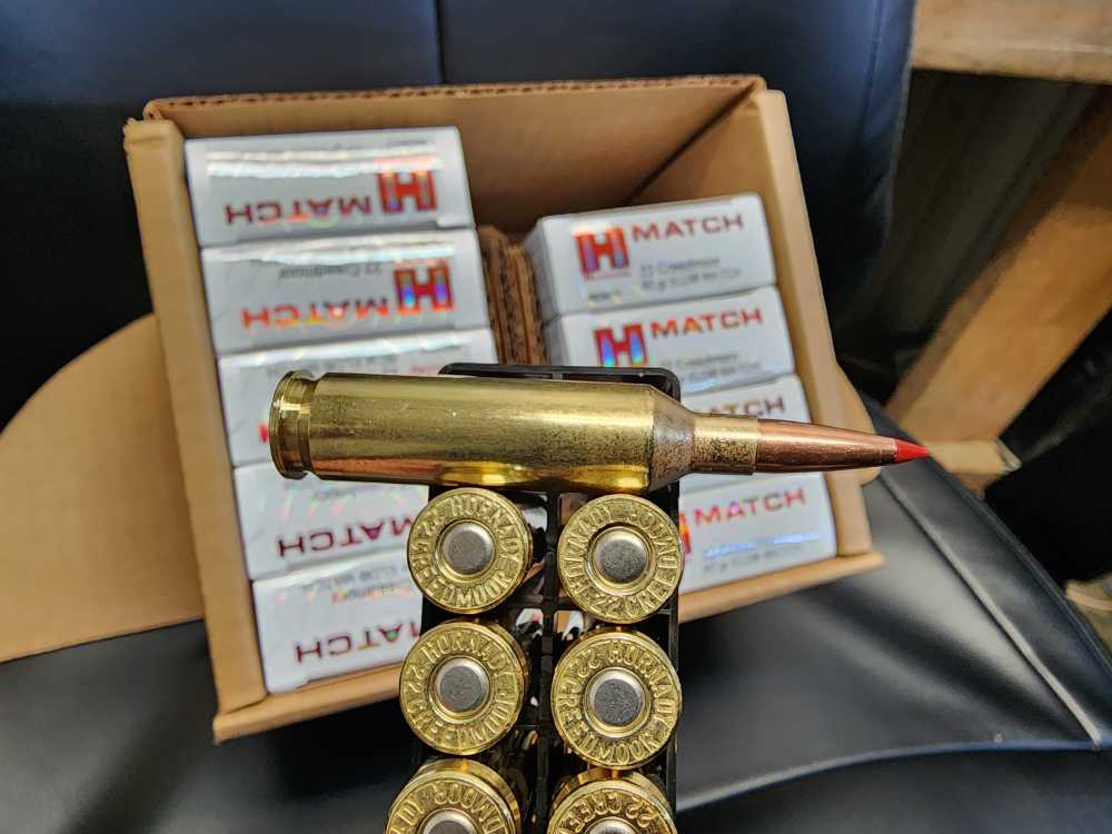 IN STOCK! NEW 200 ROUNDS HORNADY 22 CREEDMOOR 80 ELD-M MATCH 83411-img-0
