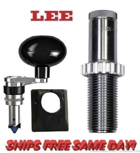 Lee Quick Trim Die w/ Deluxe Power Case Trimmer for 32-40 WCF   90670+91376-img-0