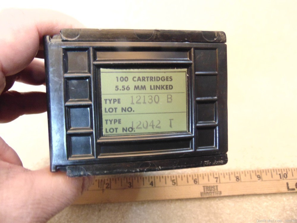 STONER 63 63A AMMO BOX ORIGINAL CADILLAC GAGE-img-1