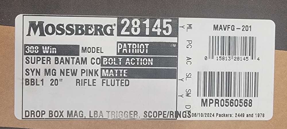 Mossberg Patriot Super Bantam Combo 308 Win 20" Fluted Barrel -img-15