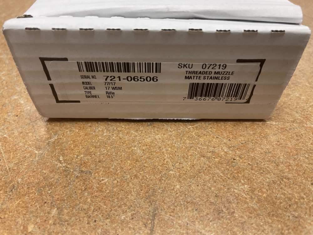 Ruger 77/17 Green Mountain .17WSM 18.5" Stainless 6Rd 07219 No CC Fees-img-5