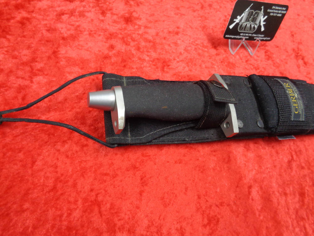 US GERBER BMF Fighting Bowie Knife Survival Military Sheath WE TRADE GUNS-img-17