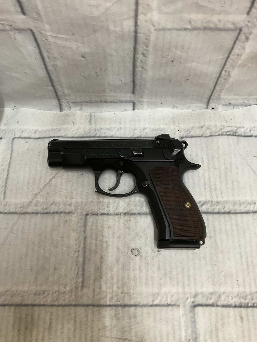 CZ 75D compact 9mm pistol -img-0