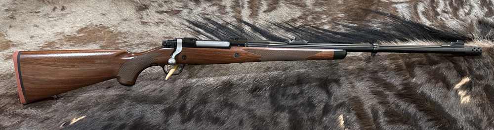 RUGER M77 HAWKEYE AFRICAN 375 RUGER 23" W/ BRAKE, GOOD WOOD-img-1