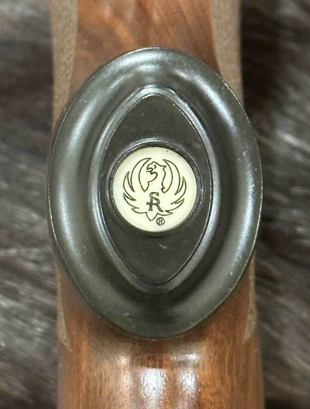 RUGER M77 HAWKEYE AFRICAN 375 RUGER 23" W/ BRAKE, GOOD WOOD-img-19