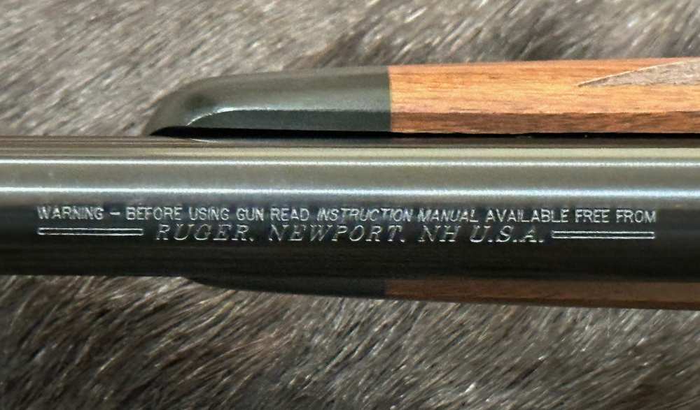 RUGER M77 HAWKEYE AFRICAN 375 RUGER 23" W/ BRAKE, GOOD WOOD-img-13
