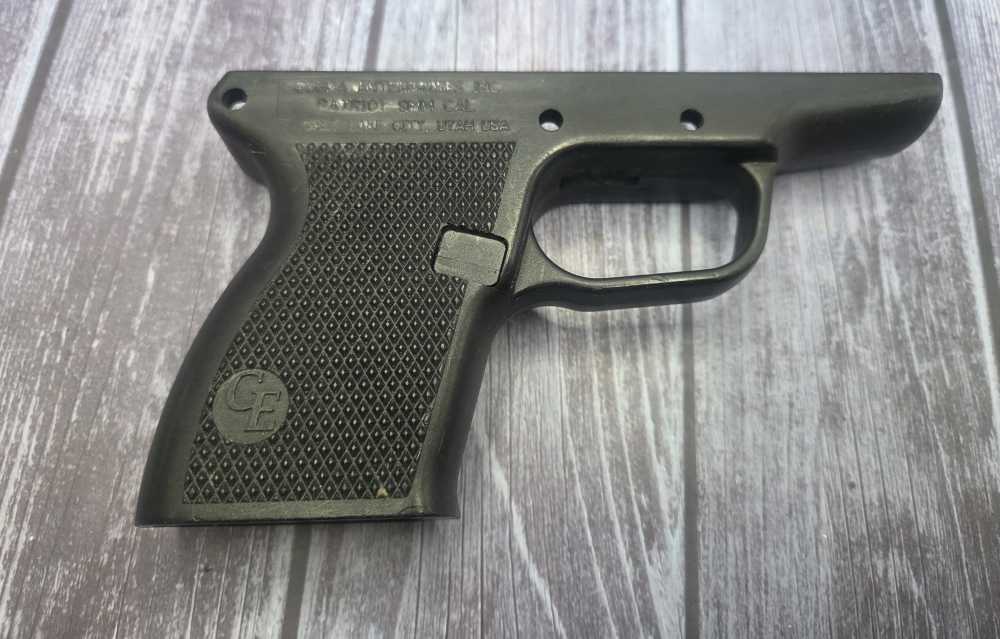 Cobra Patriot 9mm Repair Part - Factory Black Grip Frame-img-0