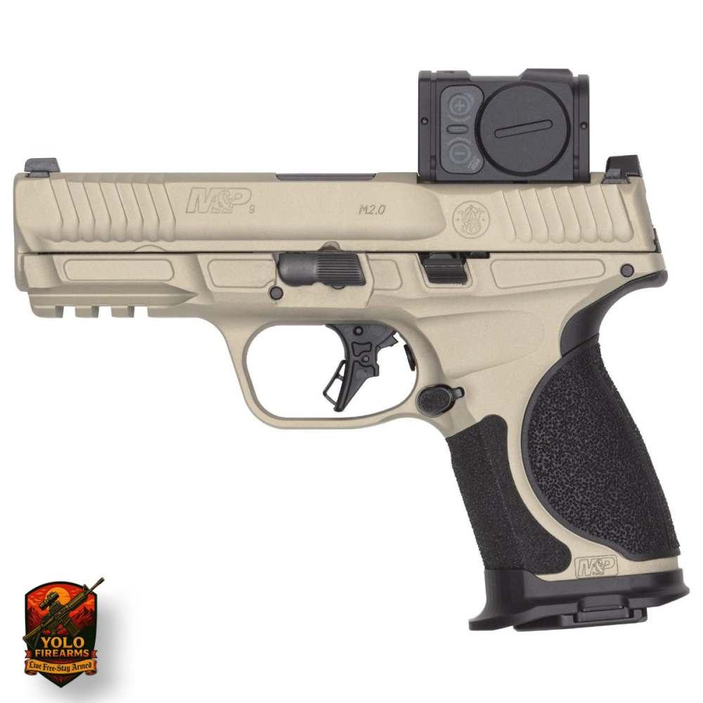 S&W M&P9 M2.0 MET 9MM 4" 15+1 AIMPOINT ACRO CHAMPAGNE 9mm-img-1