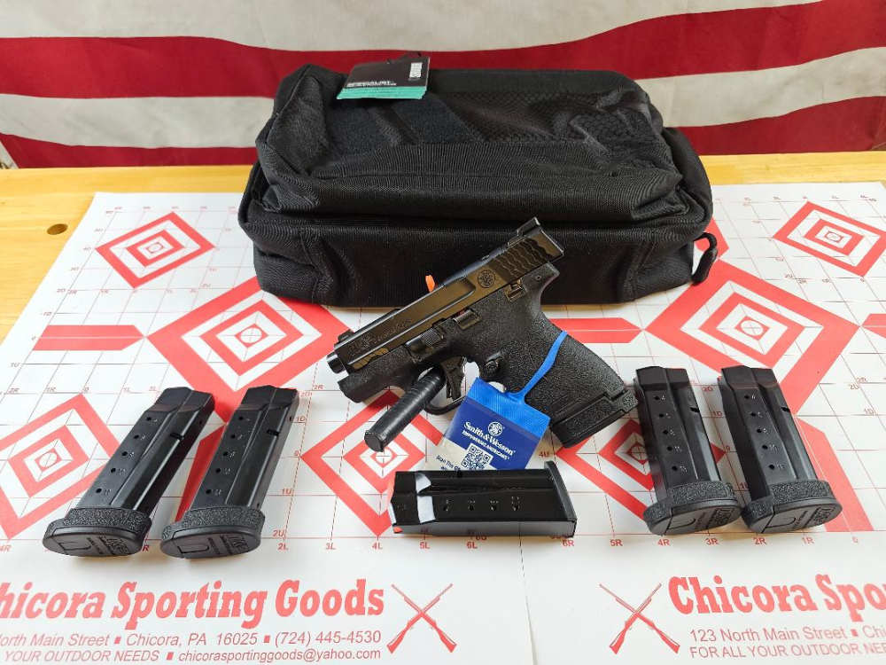 Smith & Wesson 14724 M&P9 Shield Plus OR NS TS BNDL 9mm-img-1