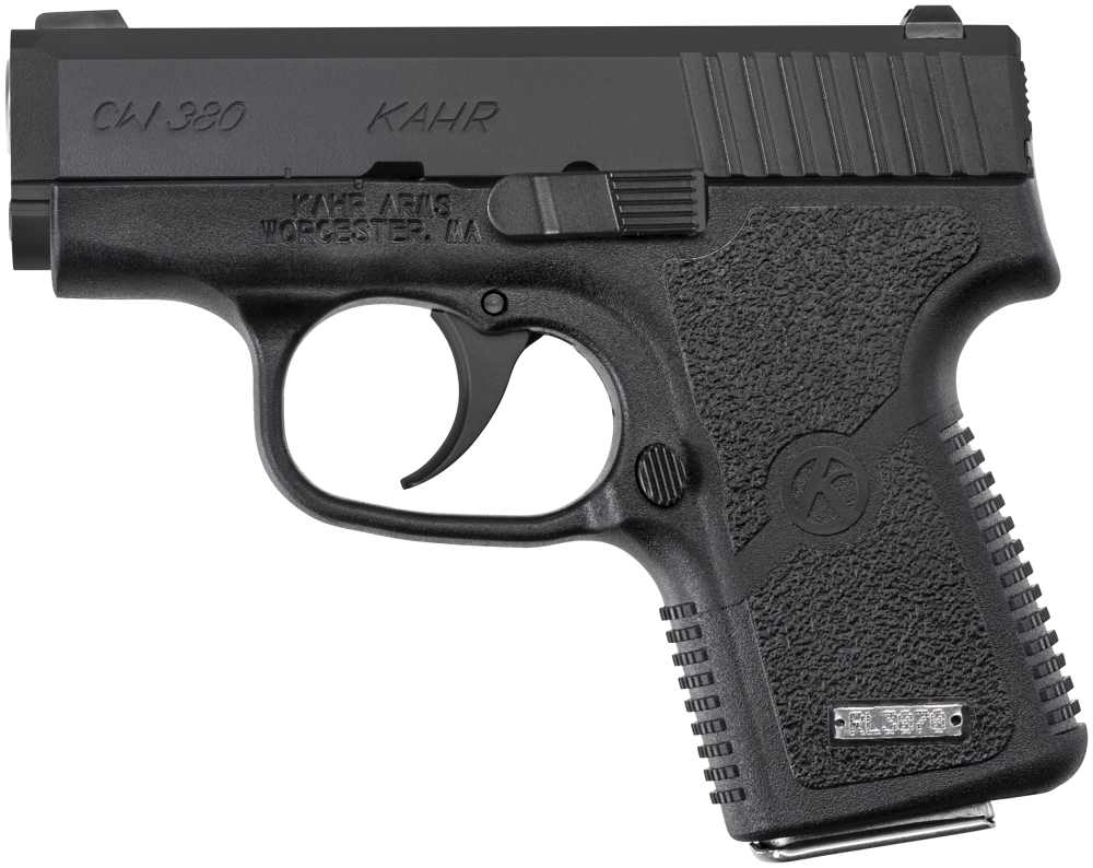 Kahr Arms CW3833CB CW380 .380 ACP 6-Round Pistol Black Poly Finish 3 Dot-img-0