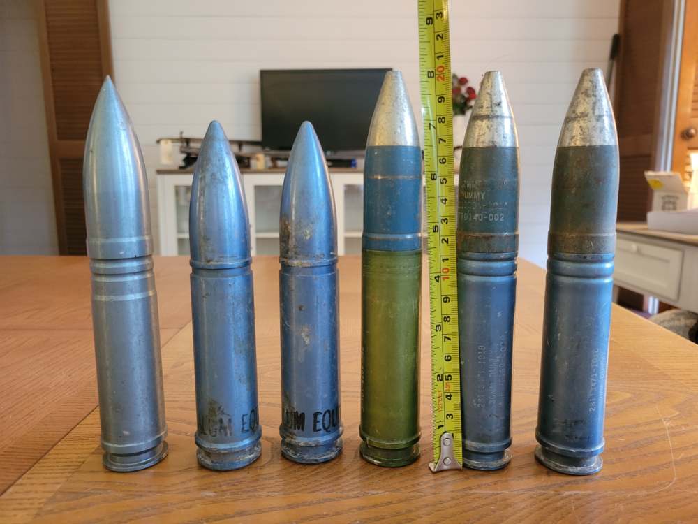 Six 30 mm Dummy Rounds-img-0