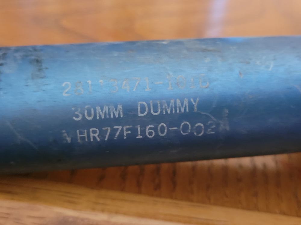 Six 30 mm Dummy Rounds-img-1