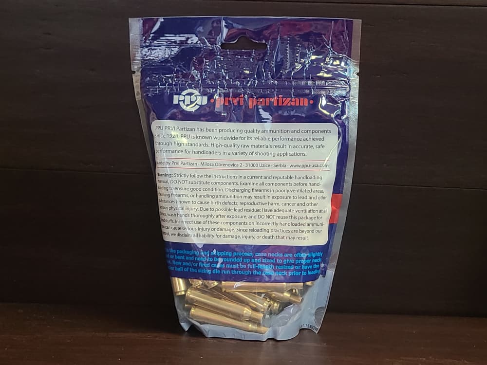 50 Pieces of New PPU 6mm Rem. Unprimed Brass C131-img-1