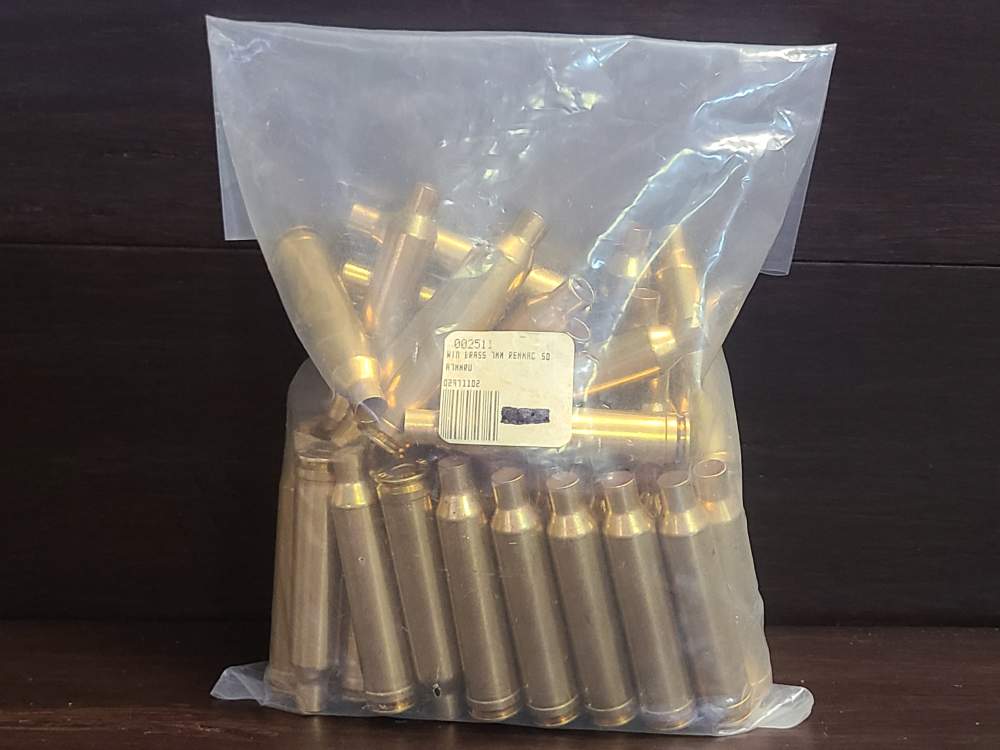 50 Pieces of New Winchester 7mm Rem Mag Unprimed Brass for Reloading-img-0