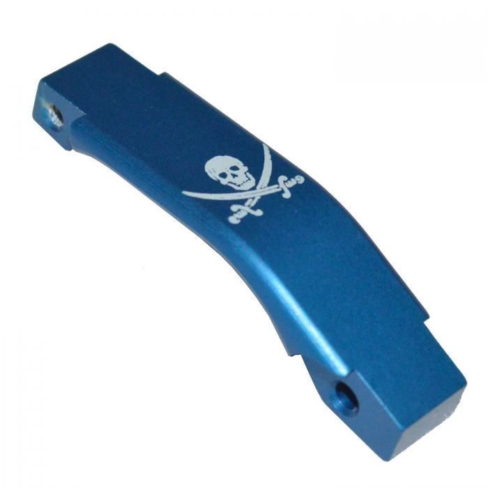 Enhanced Trigger Guard - Jolly Roger - Blue-img-0