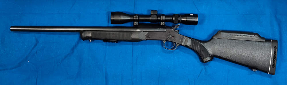 ROSSI R223HBS SINGLE-SHOT .223 REM 23" HEAVY, BUSHNELL, EXC COND-img-1
