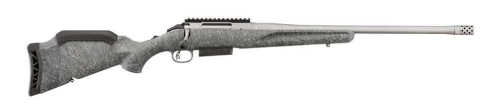 Ruger American Rifle Gen2 Grey Splatter .350 Legend 20" Barrel 5-Rounds-img-0