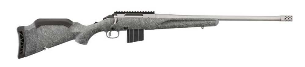 Ruger American Rifle Gen2 Grey Splatter .400 Legend 20" Barrel 5-Rounds-img-0