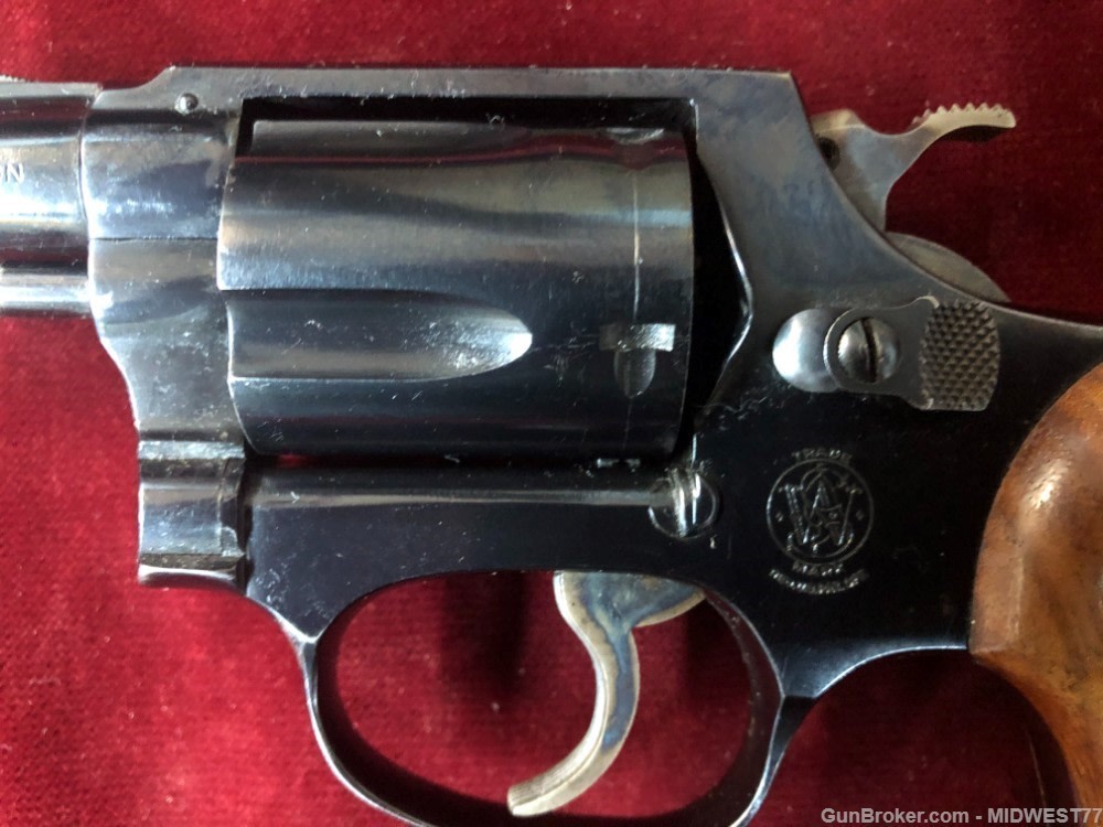 SMITH & WESSON 36 NO DASH 2in SQUARE BUTT 1969 MANUFACTURE DATE-img-7