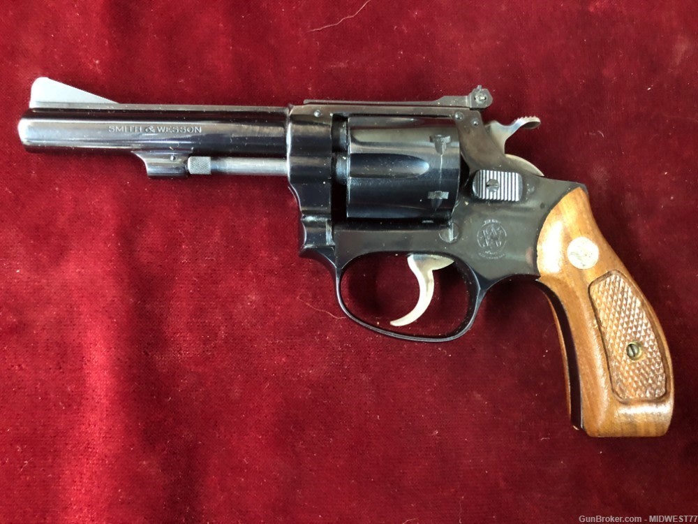 SMITH & WESSON 34 NO DASH 4in Rd Butt 1956 MANUFACTURE DATE-img-5