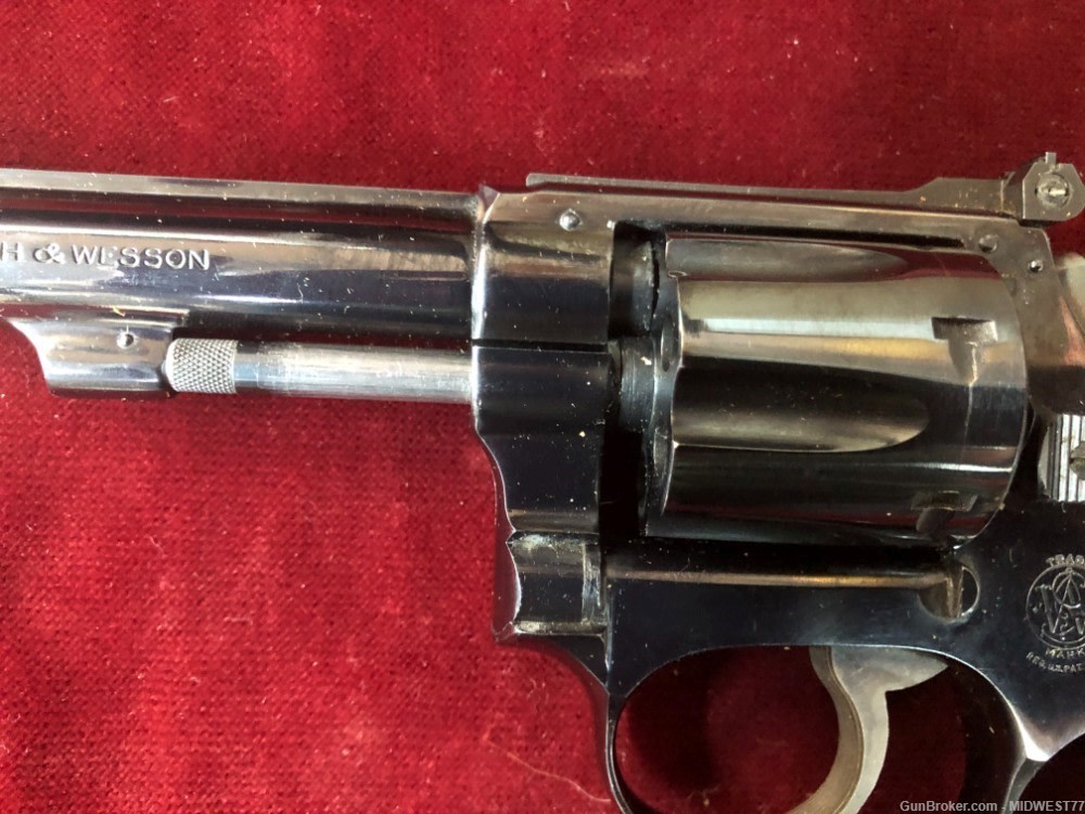 SMITH & WESSON 34 NO DASH 4in Rd Butt 1956 MANUFACTURE DATE-img-8