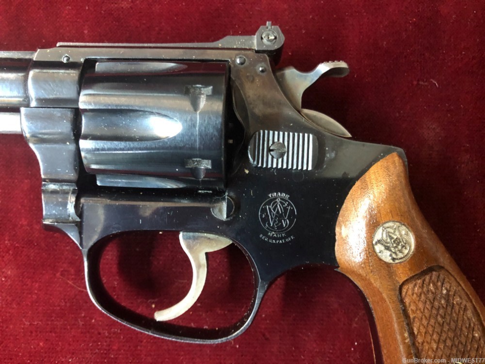 SMITH & WESSON 34 NO DASH 4in Rd Butt 1956 MANUFACTURE DATE-img-7