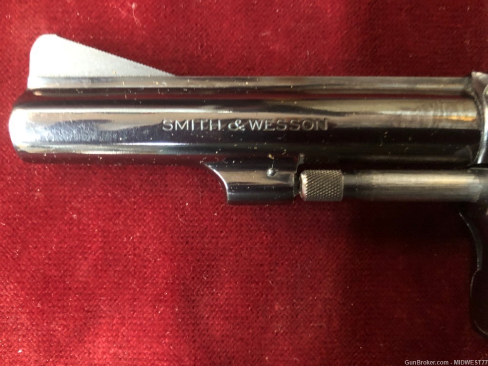SMITH & WESSON 34 NO DASH 4in Rd Butt 1956 MANUFACTURE DATE-img-9
