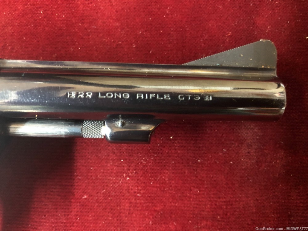 SMITH & WESSON 34 NO DASH 4in Rd Butt 1956 MANUFACTURE DATE-img-4