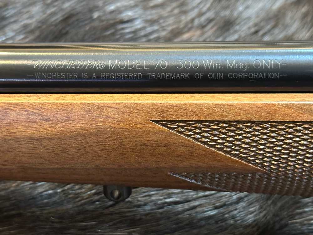 WINCHESTER MODEL 70 ALASKAN 300 WIN MAG 25" GREAT WOOD, FREE SAFARI-img-14