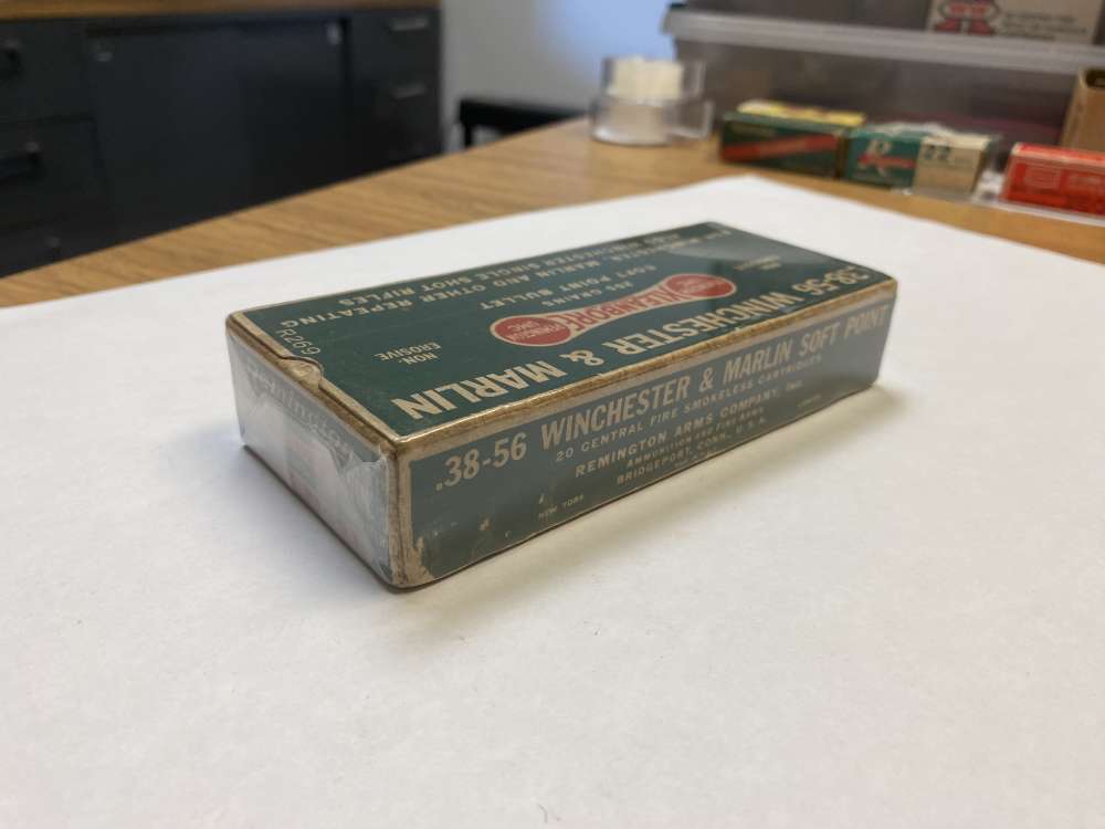 Prewar 38-56 Winchester Remington "DOGBONE"  255 grain Soft point WCF NOS-img-10