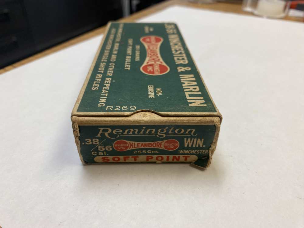 Prewar 38-56 Winchester Remington "DOGBONE"  255 grain Soft point WCF NOS-img-2