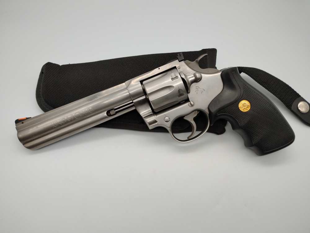 COLT KING COBRA - 6" BARREL - STAINLESS STEEL - MFG: 1992 -img-0