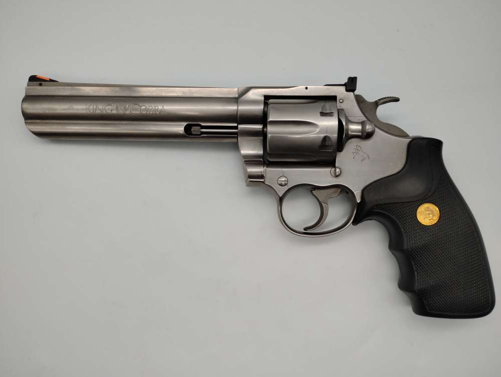 COLT KING COBRA - 6" BARREL - STAINLESS STEEL - MFG: 1992 -img-1
