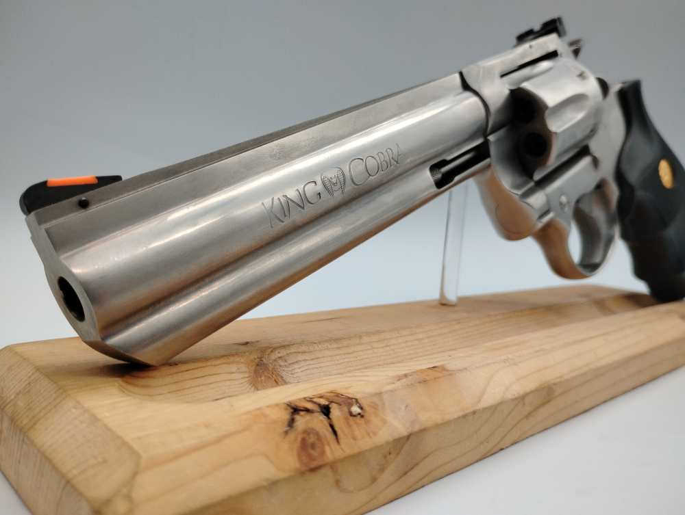 COLT KING COBRA - 6" BARREL - STAINLESS STEEL - MFG: 1992 -img-9
